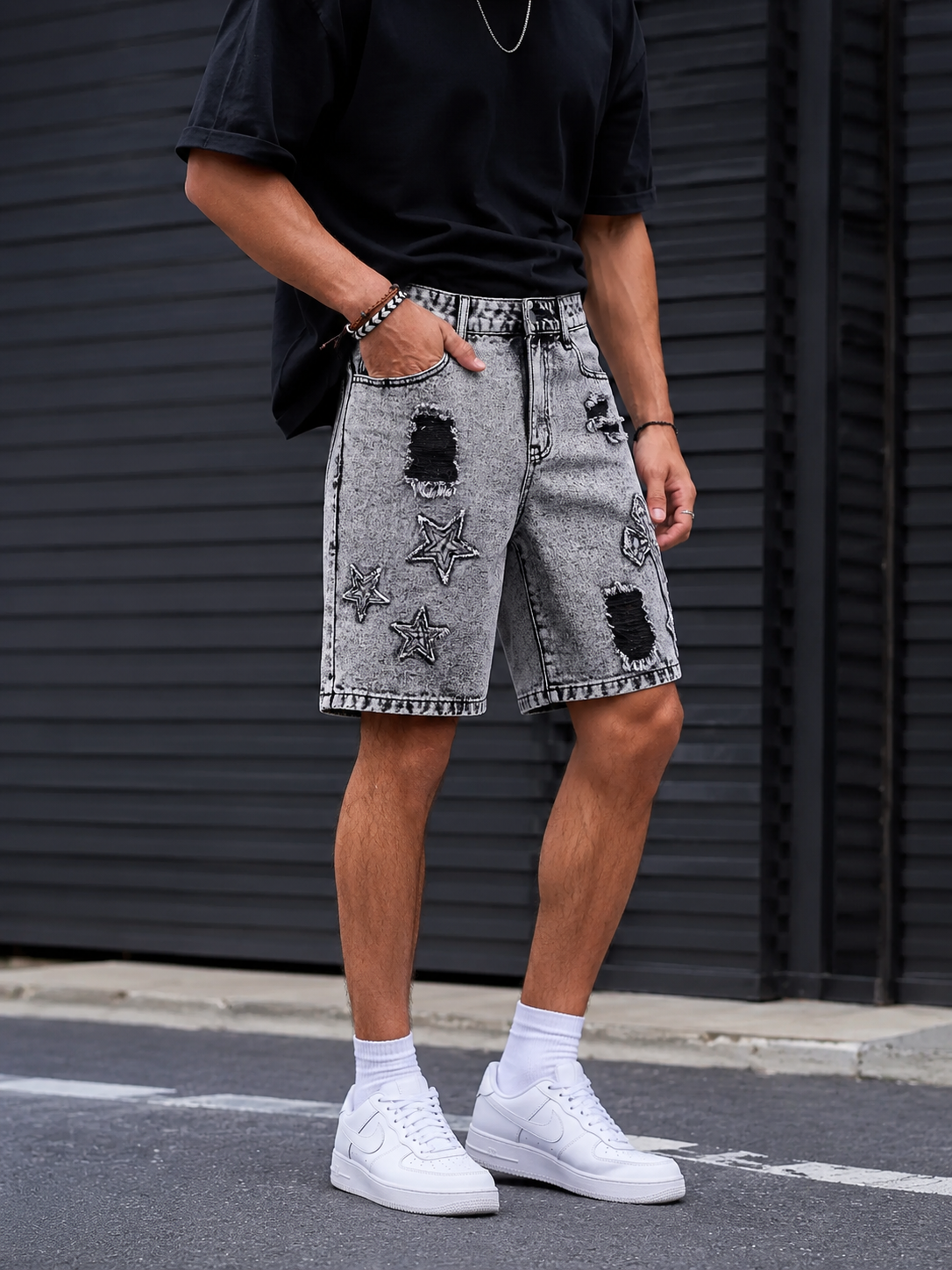 DENIM MAVERICK SHORTS