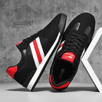 RETRO LEATHER SNEAKERS