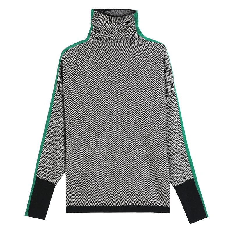 JERSEY ESPIGA DE CUELLO ALTO