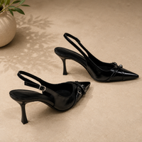 ZAPATOS DE TACÓN DE PUNTA "LUNA"