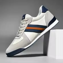 RETRO LEATHER SNEAKERS