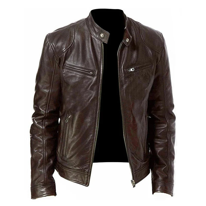 CHAQUETA DE CUERO MASÓN