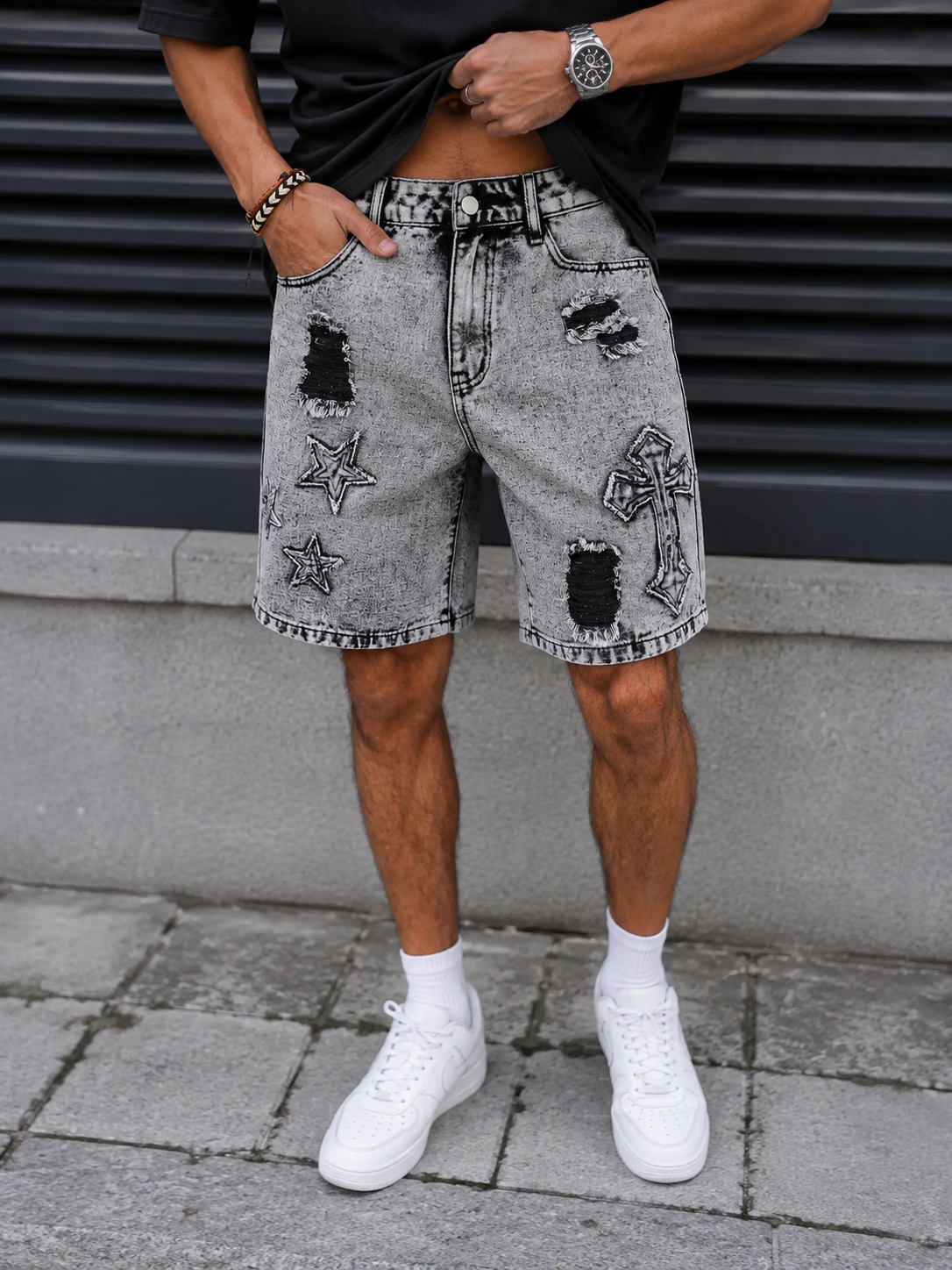 DENIM MAVERICK SHORTS