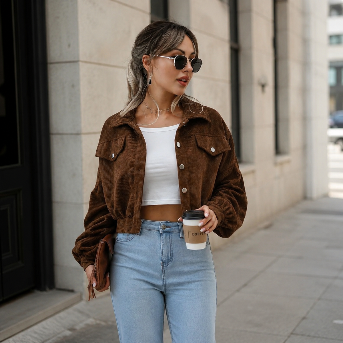 CHAQUETA DE PANA URBAN CHIC