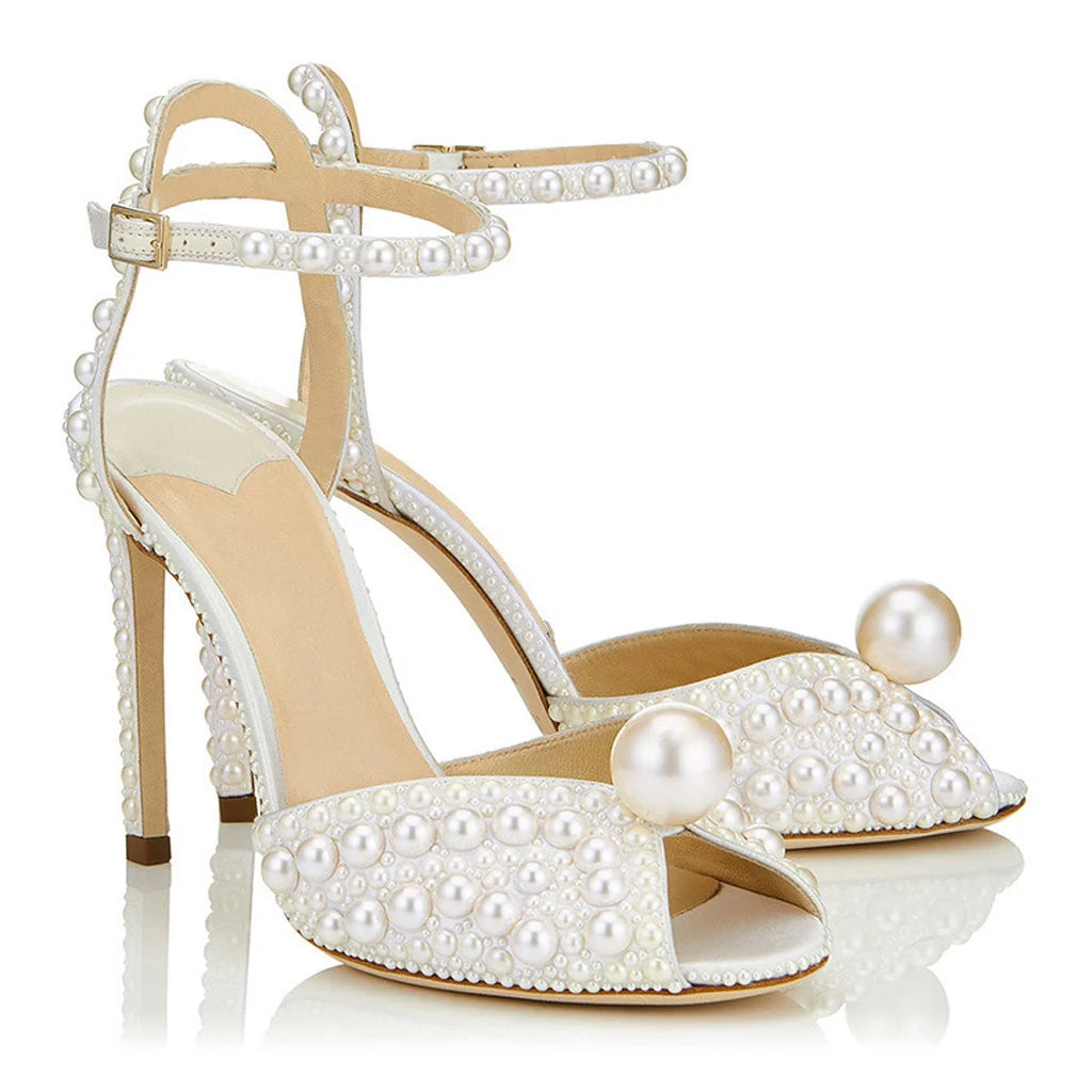 SANDALIAS PERLADAS